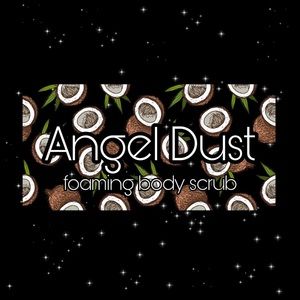 Angel dust foaming body scrub 🕊🥥💎 handmade product